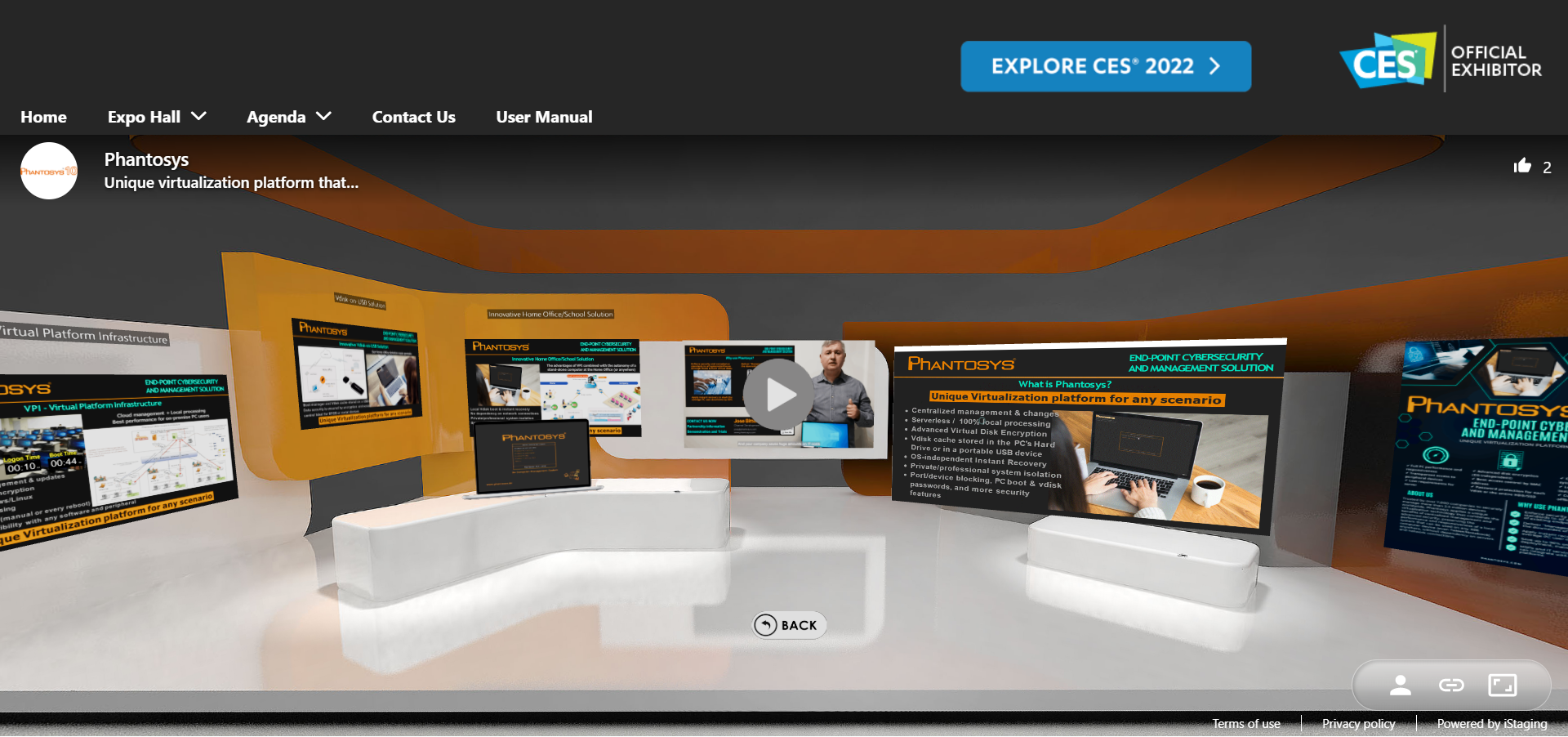 Phantosys at CES 2022 & virtual booth